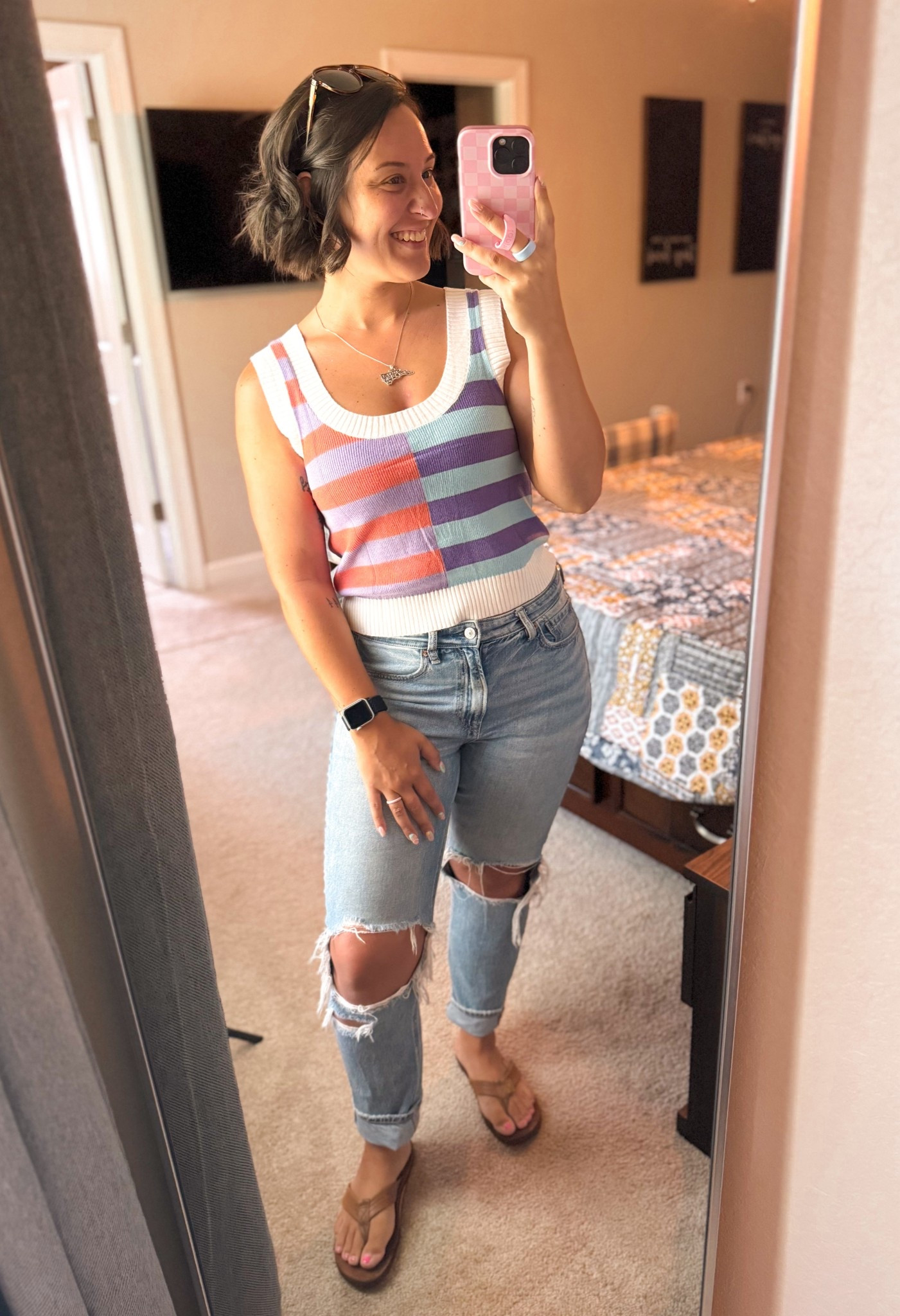 just a little Wednesday OOTD 💜🩷

#LTKFindsUnder50 #LTKStyleTip #LTKSummerEdit