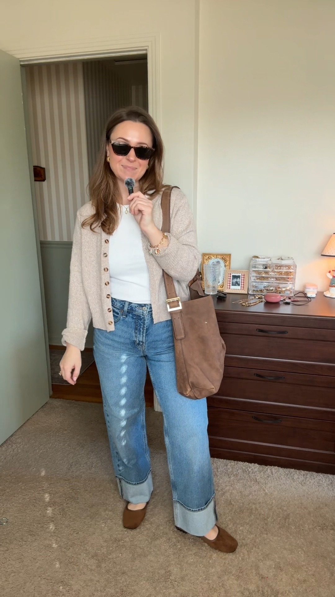 Episode 7 of my cardigan styling series! This cardigan is from TikTok shop, it’s linked on my showcase! 

#LTKSaleAlert #LTKPetite #LTKootd