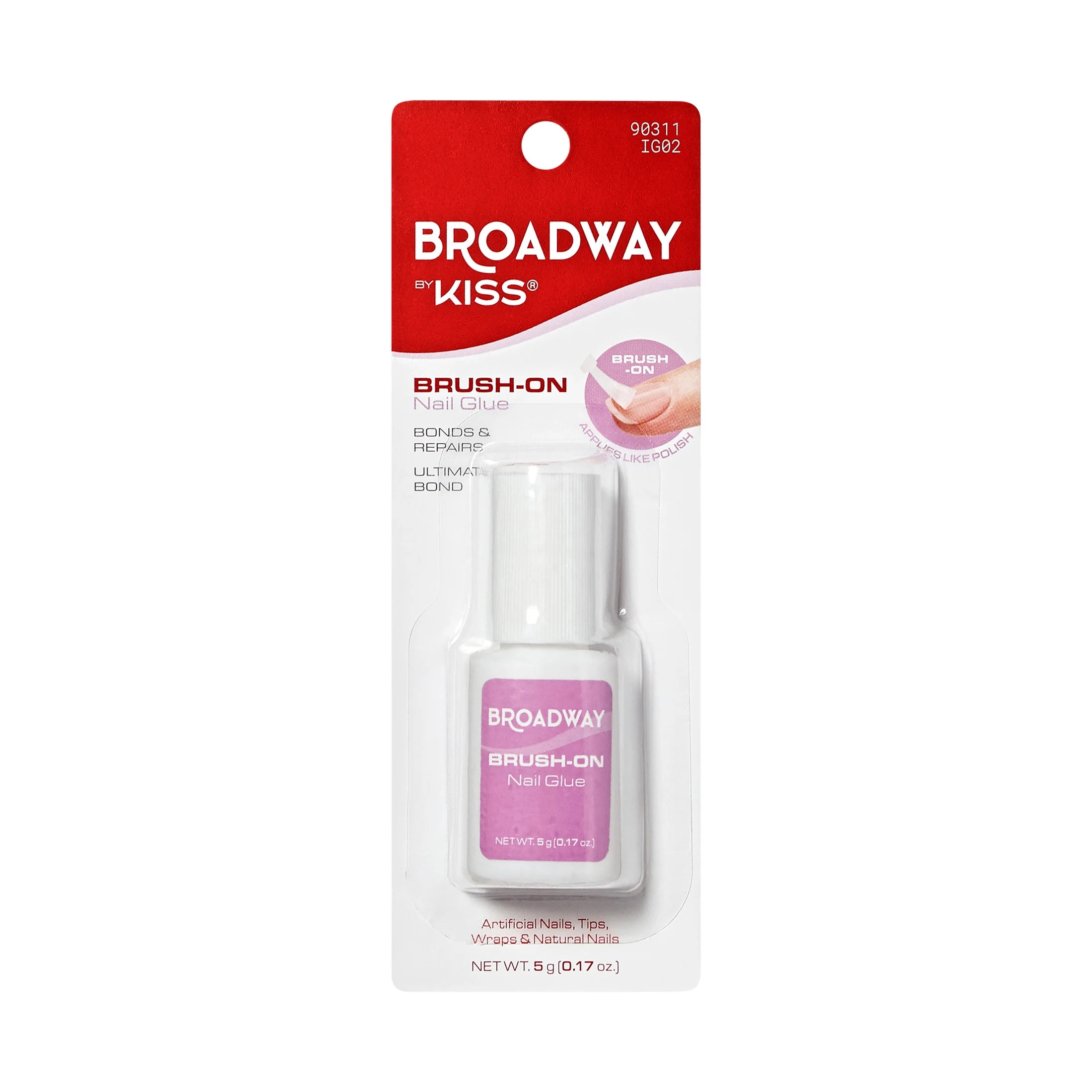 KISS Insta-Glue Pegamento para Uñas Súper Fuerte, 0.17 Oz. | Walmart (US)