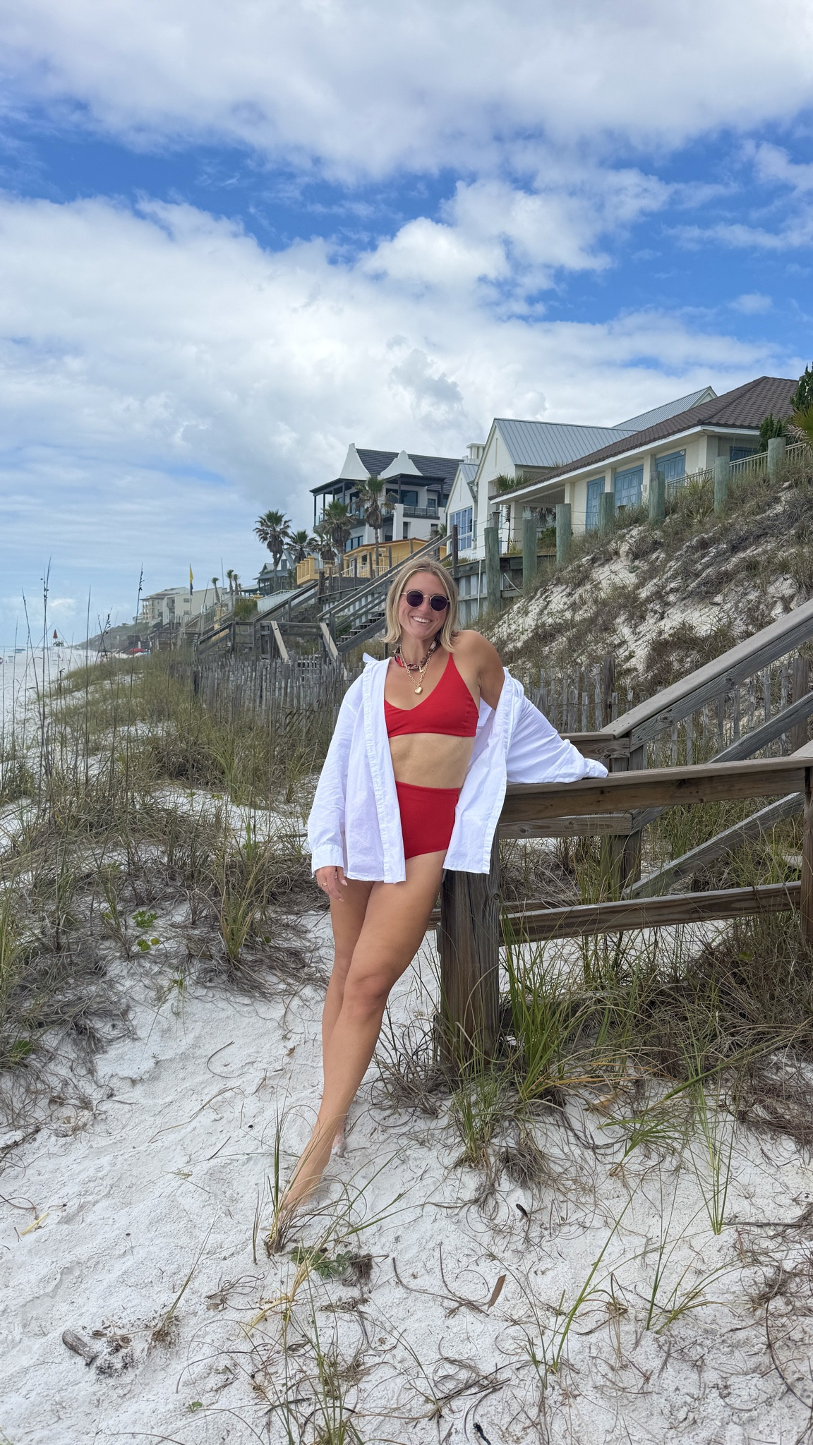beach swimsuit outfit / beach vacation outfit / summer beach look / mom swimsuit / red swimsuit / swimsuit outfit ideas

#LTKootd #LTKSwim #LTKTravel