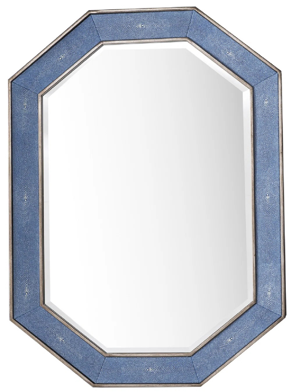 Tangent Iron Beveled Wall Mirror | Perigold