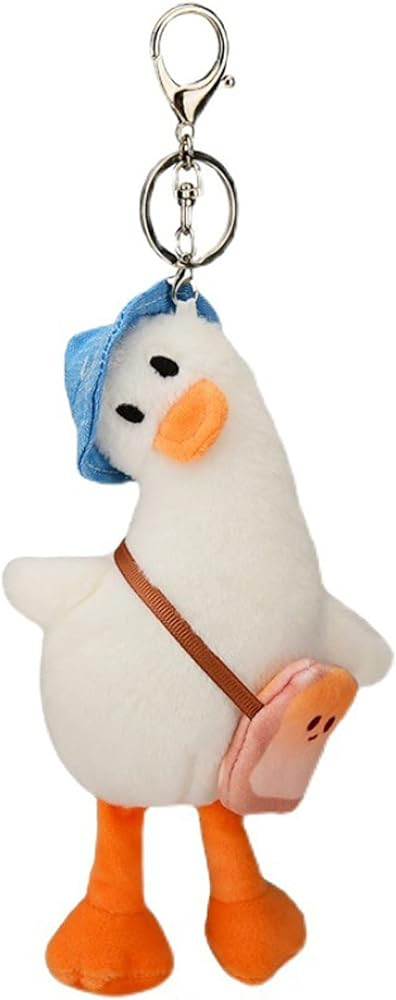 Plush Duck Keychains Ducklings Stuffed Animals Key Chains Ornaments Pendants | Amazon (US)