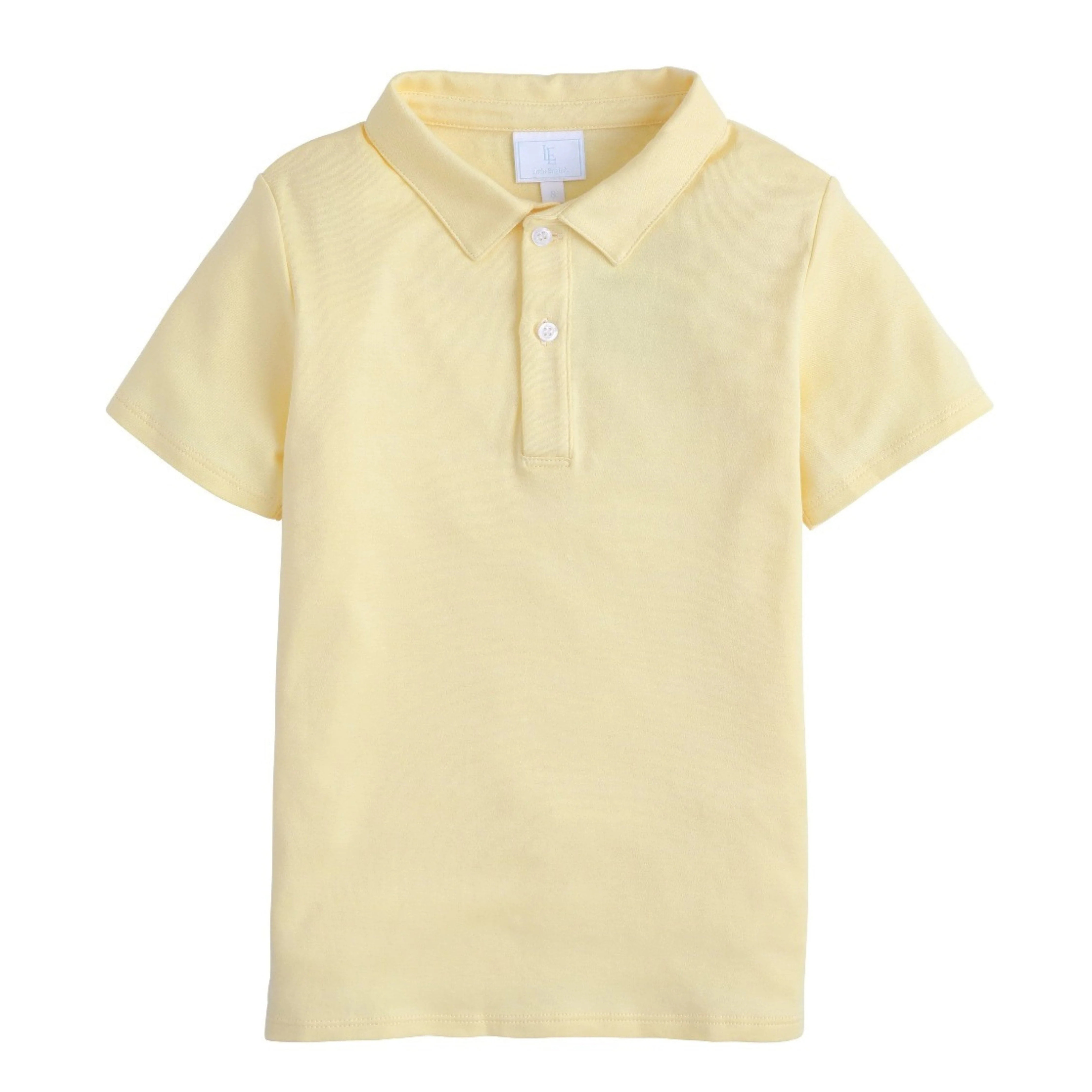 Little Boy's Yellow Polo - Classic Kids Clothes | Little English