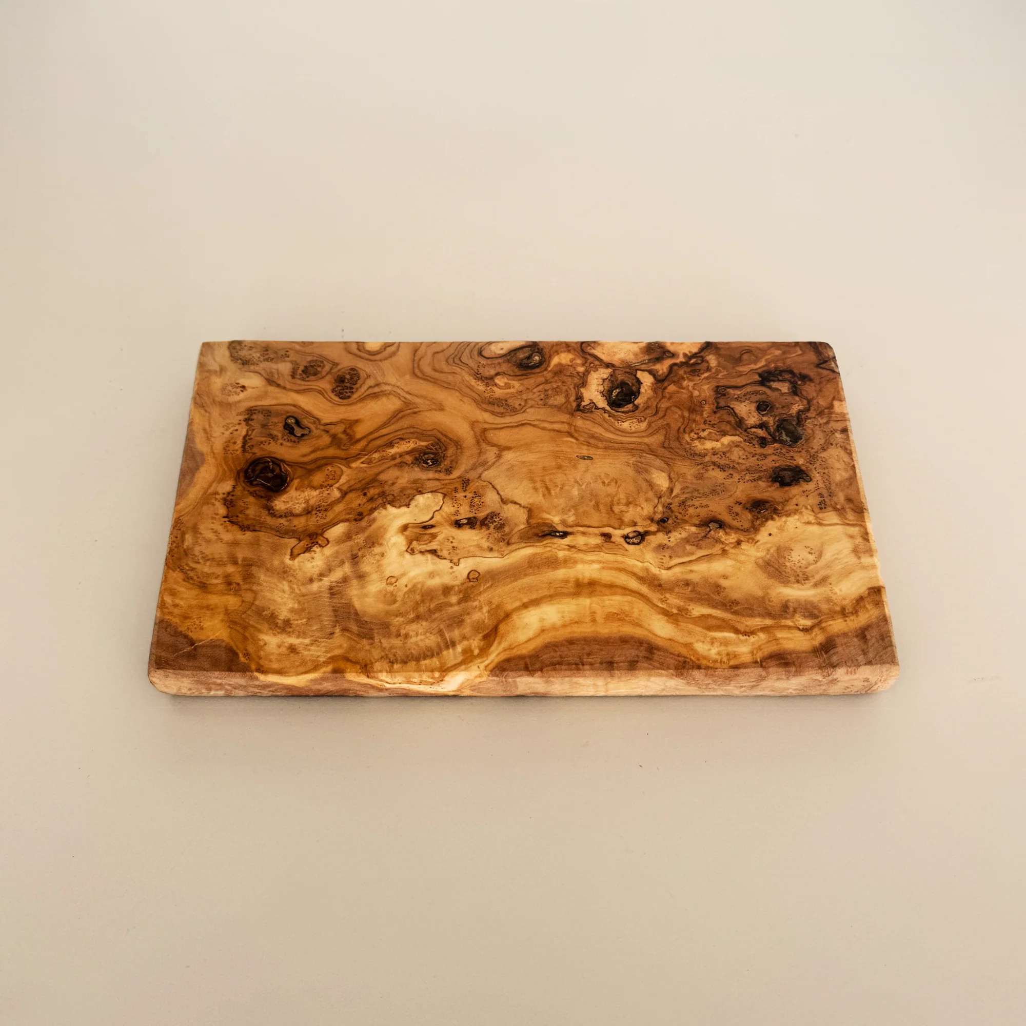 Olive Wood Pedestal Board | Cove Home