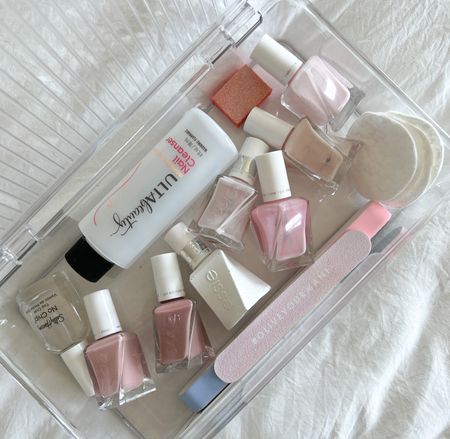 Essie nail polish collection, gel couture is the way to go & clearly I love the neutral pinks 🌸💗 my colours: sheer fantasy, polished & poised, princess charming, fairy tailor, matter of fiction, inside scoop 

#LTKSeasonal #LTKbeauty #LTKunder50
