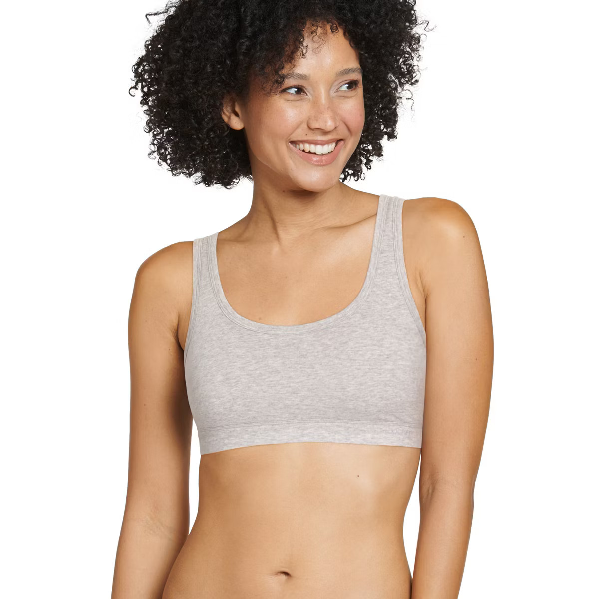 Jockey Women's Organic Cotton Stretch Tank Strap Bralette | Target
