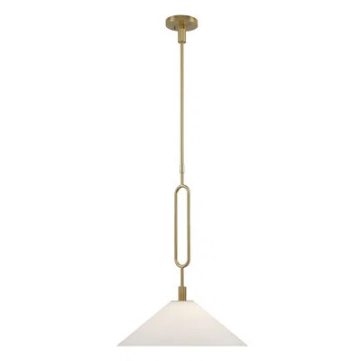 Cartley 1 - Light Modern Pendant with Opal Glass | Wayfair North America