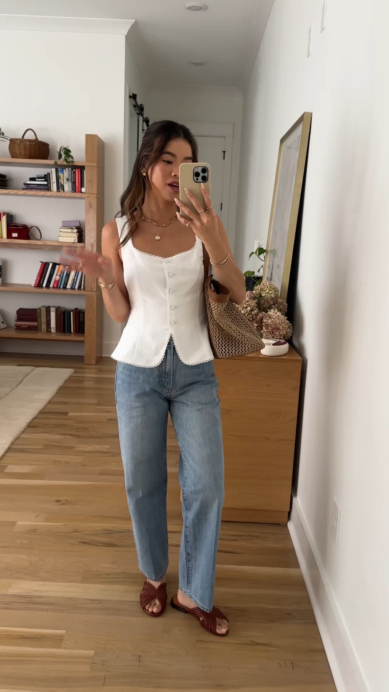 I got my favorite @Aritzia jeans in a new wash! I love this medium blue color.

Sizing info:
• Aritzia Denim Forum The Farrah Hi-Rise Wide Ankle Jean (Size 23 in 7 Years Bleu Taboo) 
• Aritzia Octavo Bustier - Cruiselinen (Size XS but could have done XXS in White)

Aritzia best sellers, best pieces from Aritzia for petite, Aritzia denim for petite, what pants from Aritzia will fit if youre petite, Petite style guide, how to dress if you’re petite, Petite style, petite fashion, mom outfit, mom style, petite pants, petite outfit ideas, petite outfits, best pants for petite, petite denim, spring style, spring outfits, beach outfits, spring break, vacation outfits, Aritzia denim for petite, Aritzia try on, white top, summer top, white button up, aritzia top,

#LTKootd #LTKSeasonal #LTKPetite