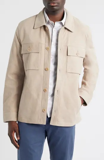 Suede Shirt Jacket | Nordstrom