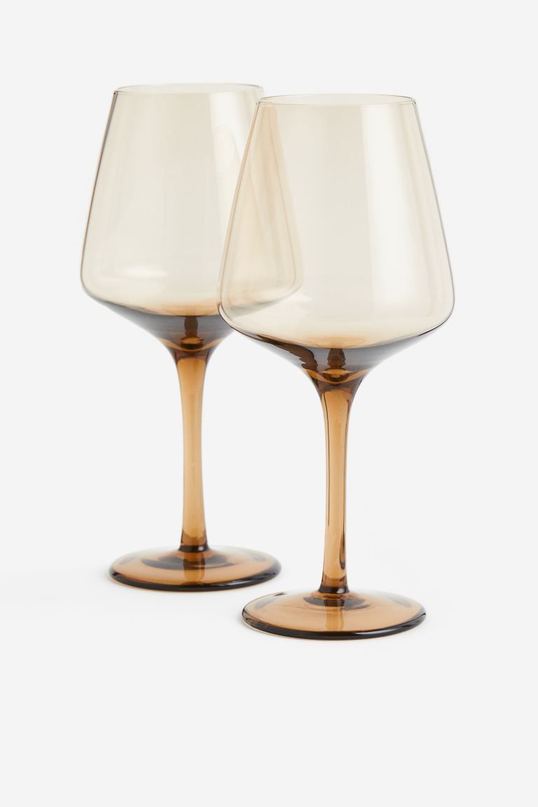 2-pack Wine Glasses | H&M (US)