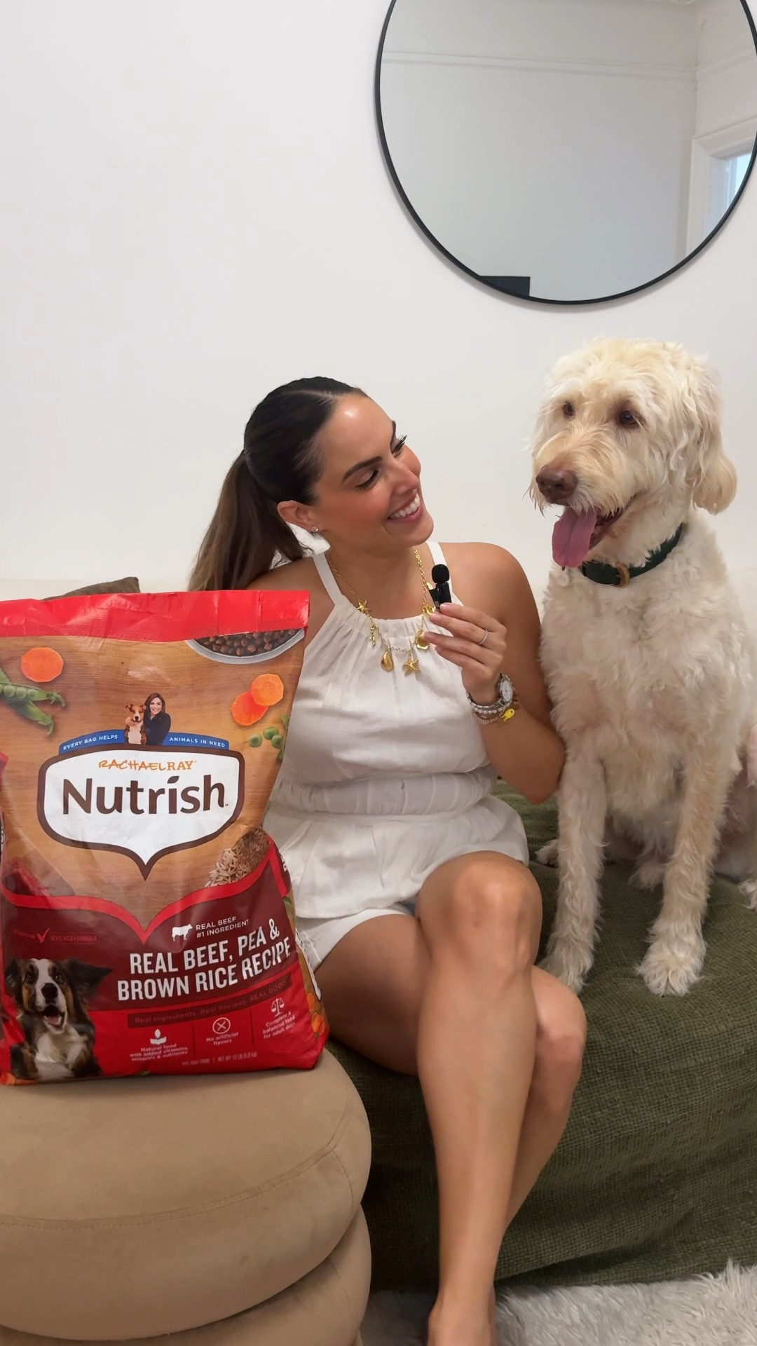 #ad Dinner is hands down Ollie's favorite part of the day. 🐶❤️ I've partnered with @target and @nutrish to share one of our favorite daily routines.

We've been serving Rachael Ray® Nutrish™ Real Beef, Pea & Brown Rice Recipe, made with real beef as the #1 ingredient and natural ingredients with added vitamins & minerals. I also love that a portion of every purchase helps support The Rachael Ray Foundation®., helping animals in need.

If you're looking for a new dinner option for your pup, tap the link to shop it at Target!

#TargetPartner #RachaelRayNutrish