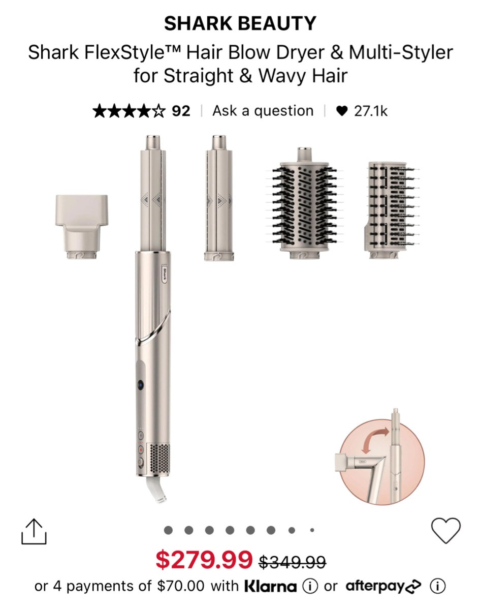 Top 5 best purchase for me this year the shark hairstyler & it’s on sale today! 

#LTKsale #LTKcanada #LTKbeauty