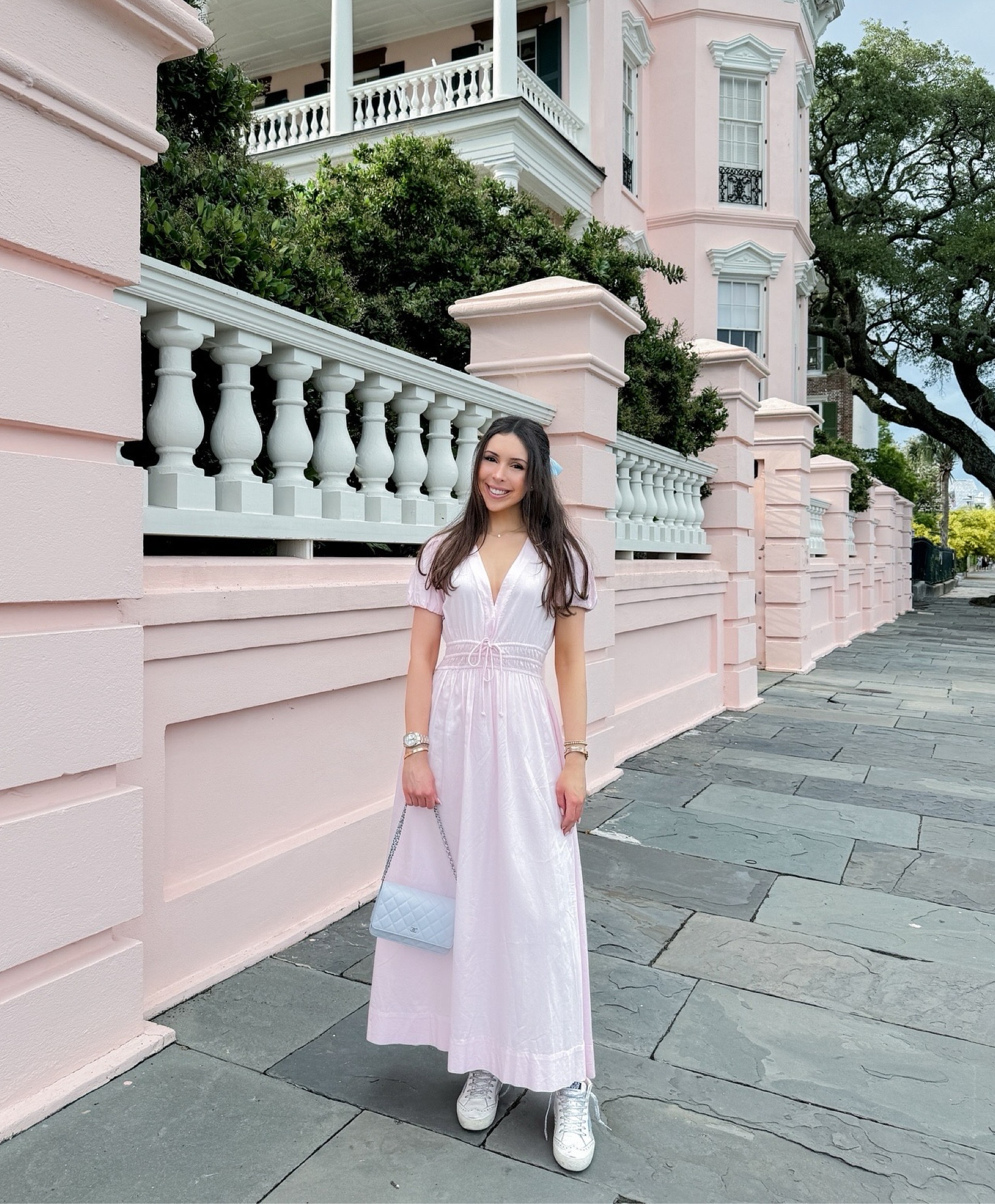 Effortless southern charm in this breezy dress from LoveShackFancy! I paired it with my favorite golden goose for exploring the battery. 


#LTKstyletip #LTKtravel #LTKshoecrush