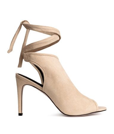 H&M Pumps with Tie at Back $49.99 | H&M (US)