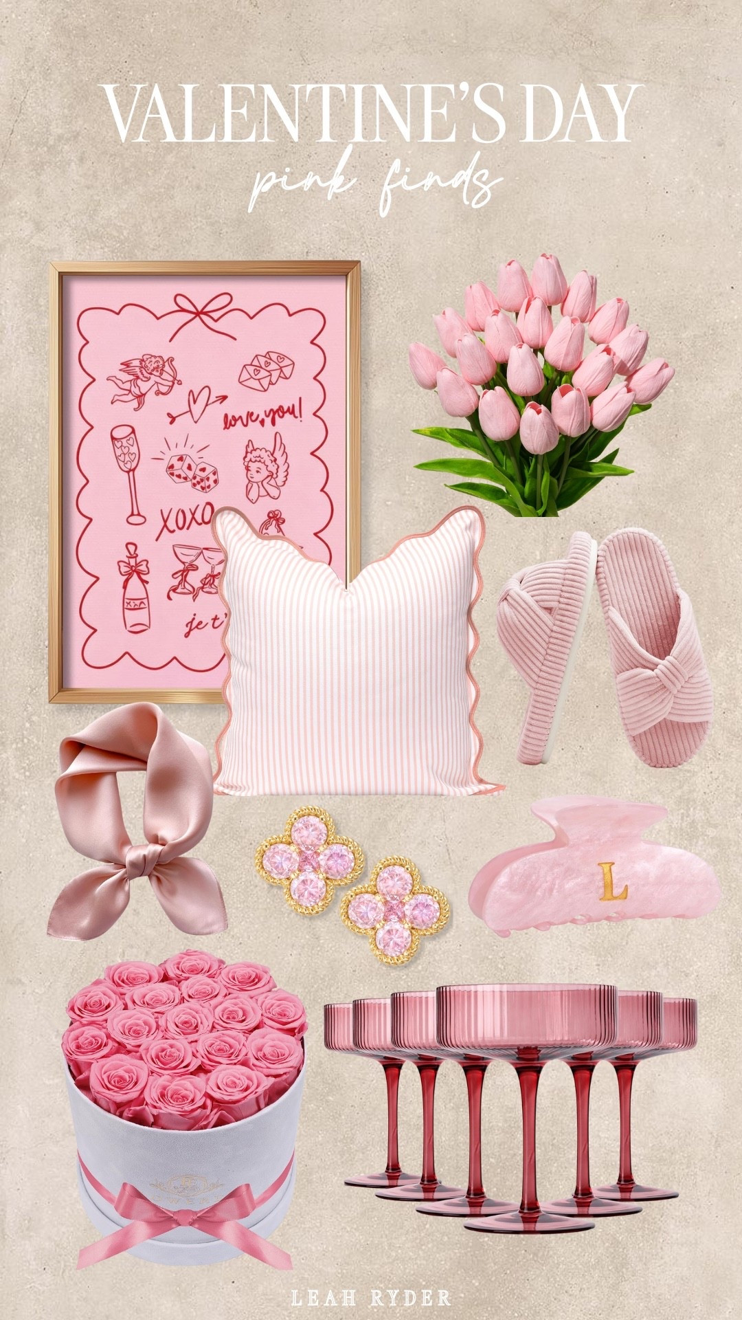 These Valentine’s Day pink finds add a festive touch to home decor and gifting. Soft pink accents, cozy textures, and romantic details work well beyond February. These pieces are perfect for decorating shelves, coffee tables, and bedrooms. Pink Valentine decor is an easy way to refresh your space for the season.

#LTKSeasonal #LTKBeauty #LTKselfcare
