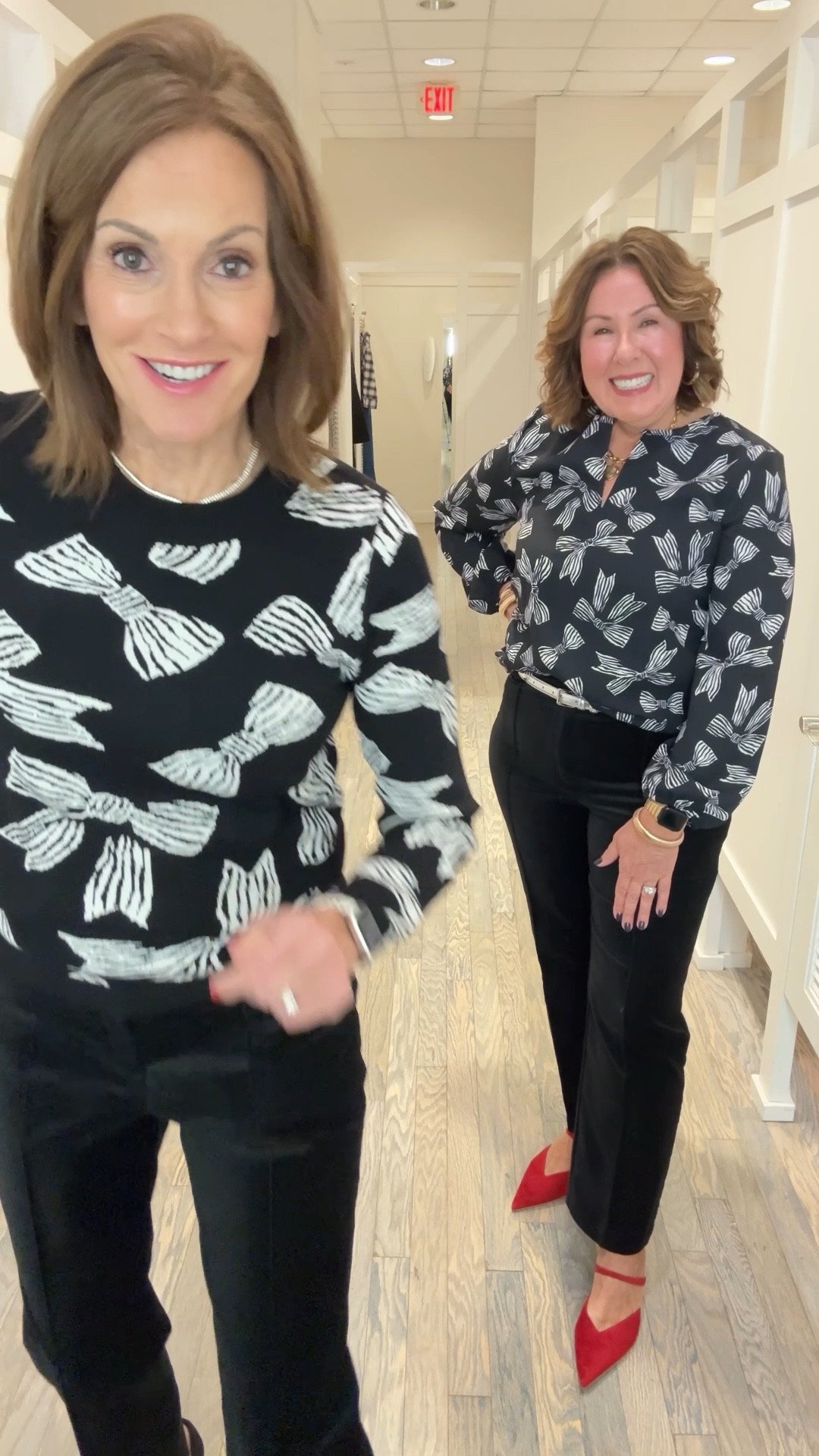 Bows are trending 

Sweater - S
Blouse - XL
Velvet pants - 8 & 14 (available in petite/reg/tall)

Bracelet discount - anniek20

Holiday style
Party style 

#LTKStyleTip #LTKWatchNow #LTKOver40