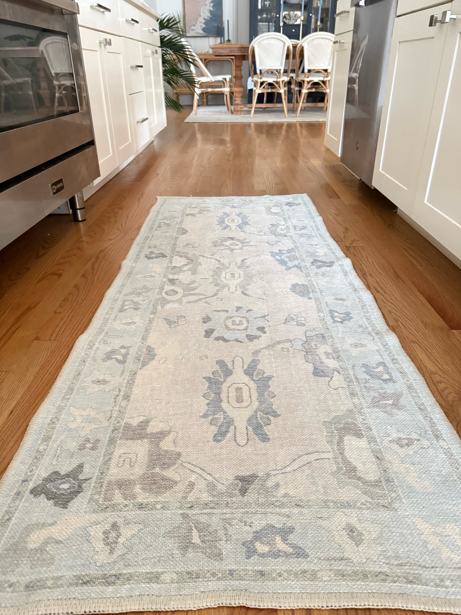 Washable blue Coastal kitchen rug 

#LTKHome