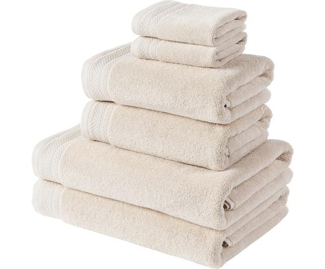 Handtuch-Set Premium aus Bio-Baumwolle, 6-tlg. | Westwing EU