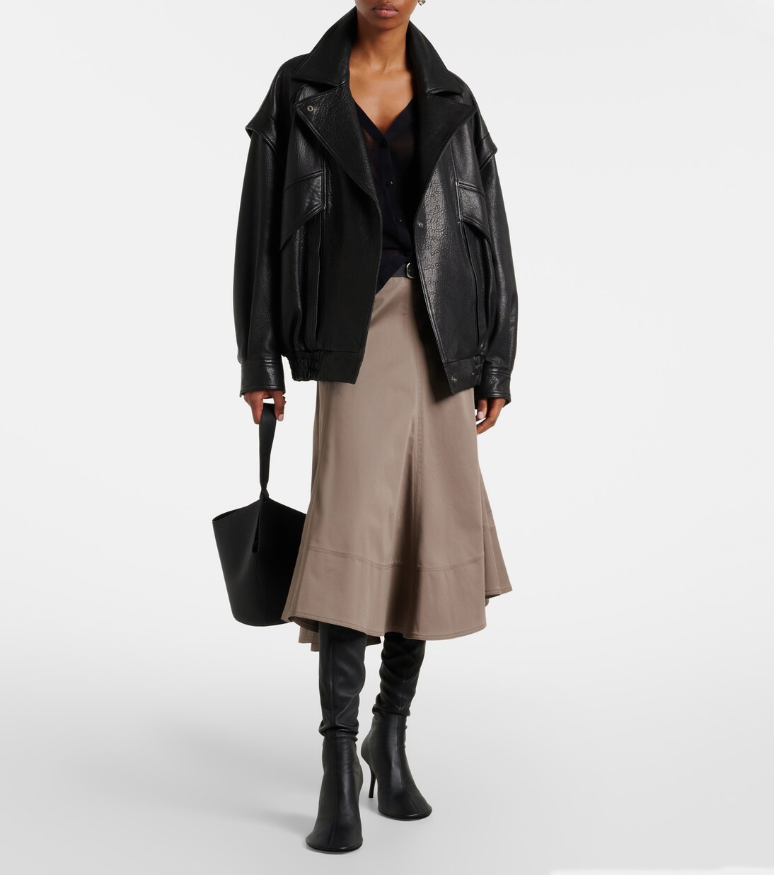 Mantel Michah aus Leder | Mytheresa (DACH)