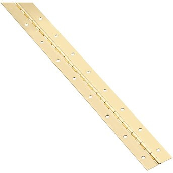 Gatehouse  Polished Gold Piano Cabinet Hinge | Lowe's