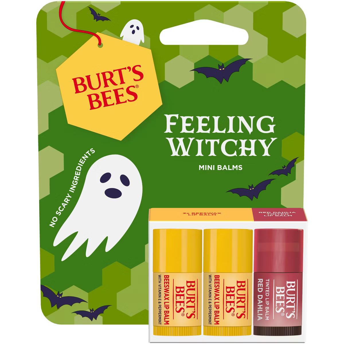 Burt's Bees Halloween Tinted Lip Balms Value Pack - Red Dahlia | Target