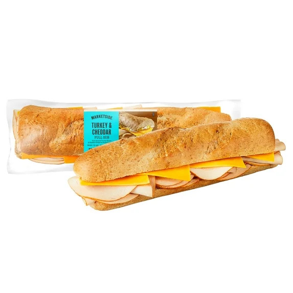 Marketside Turkey & Cheddar Sub, Full | Walmart (US)