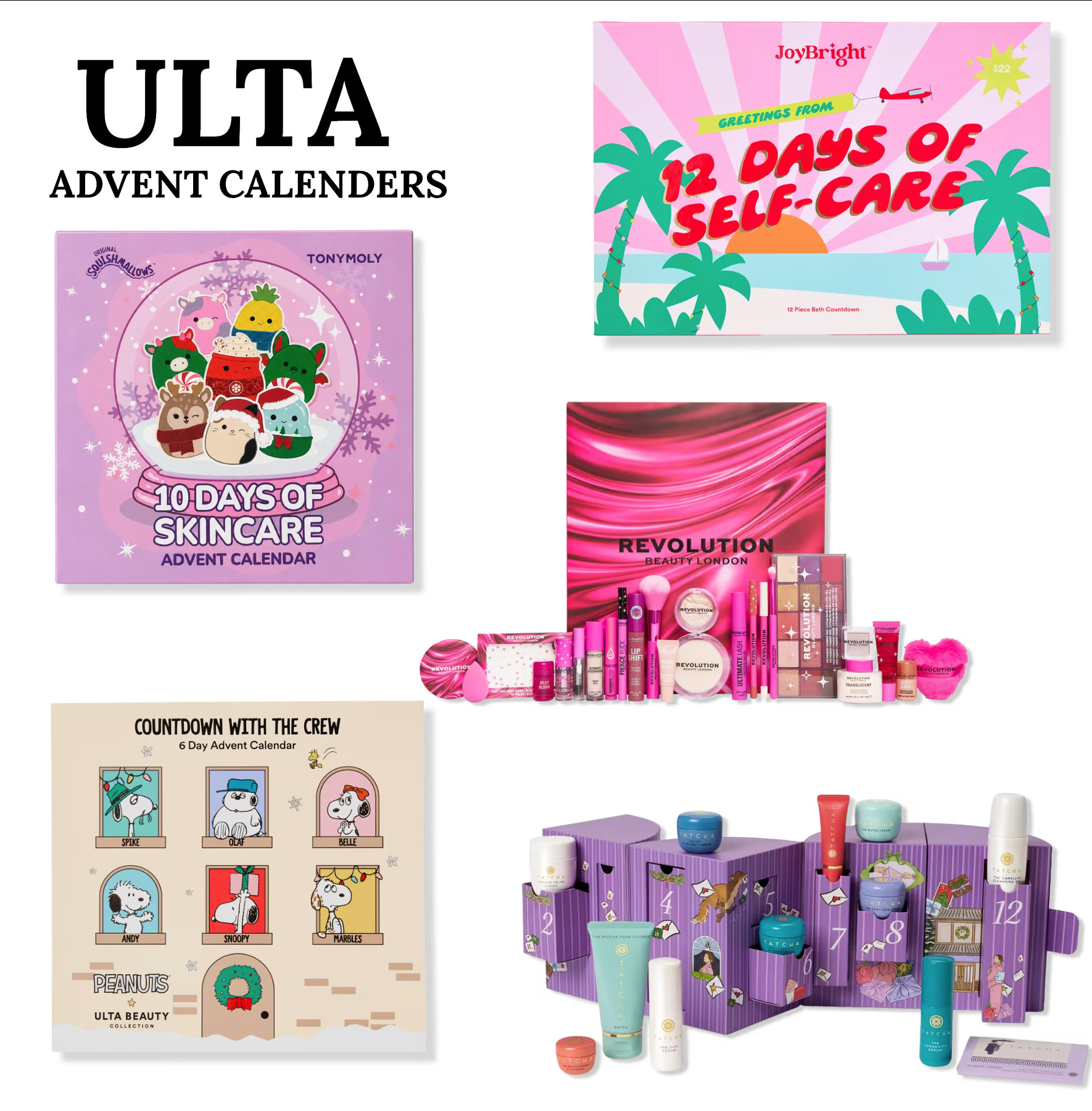 Ulta advent calendars are always the best!! Which one is your favorite this year?? 

 