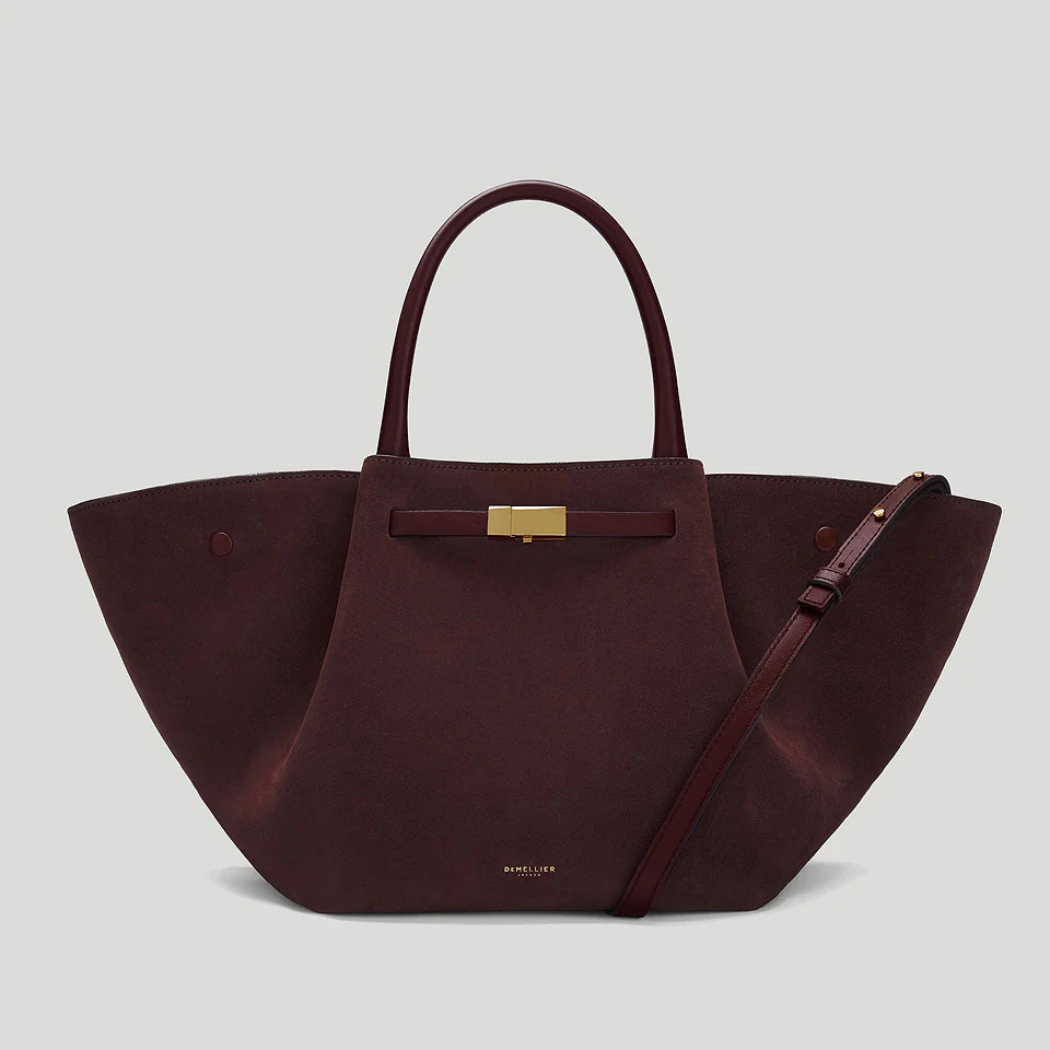 The Midi New York | Burgundy Suede & Burgundy Smooth | DeMellier | DeMellier