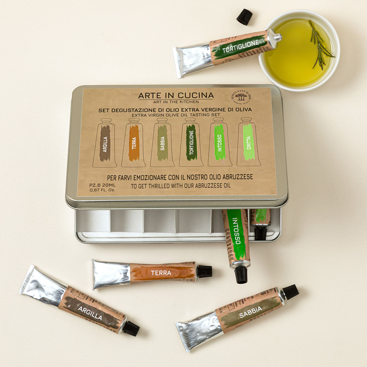 Olive Oils of Italy Tasting Set | UncommonGoods