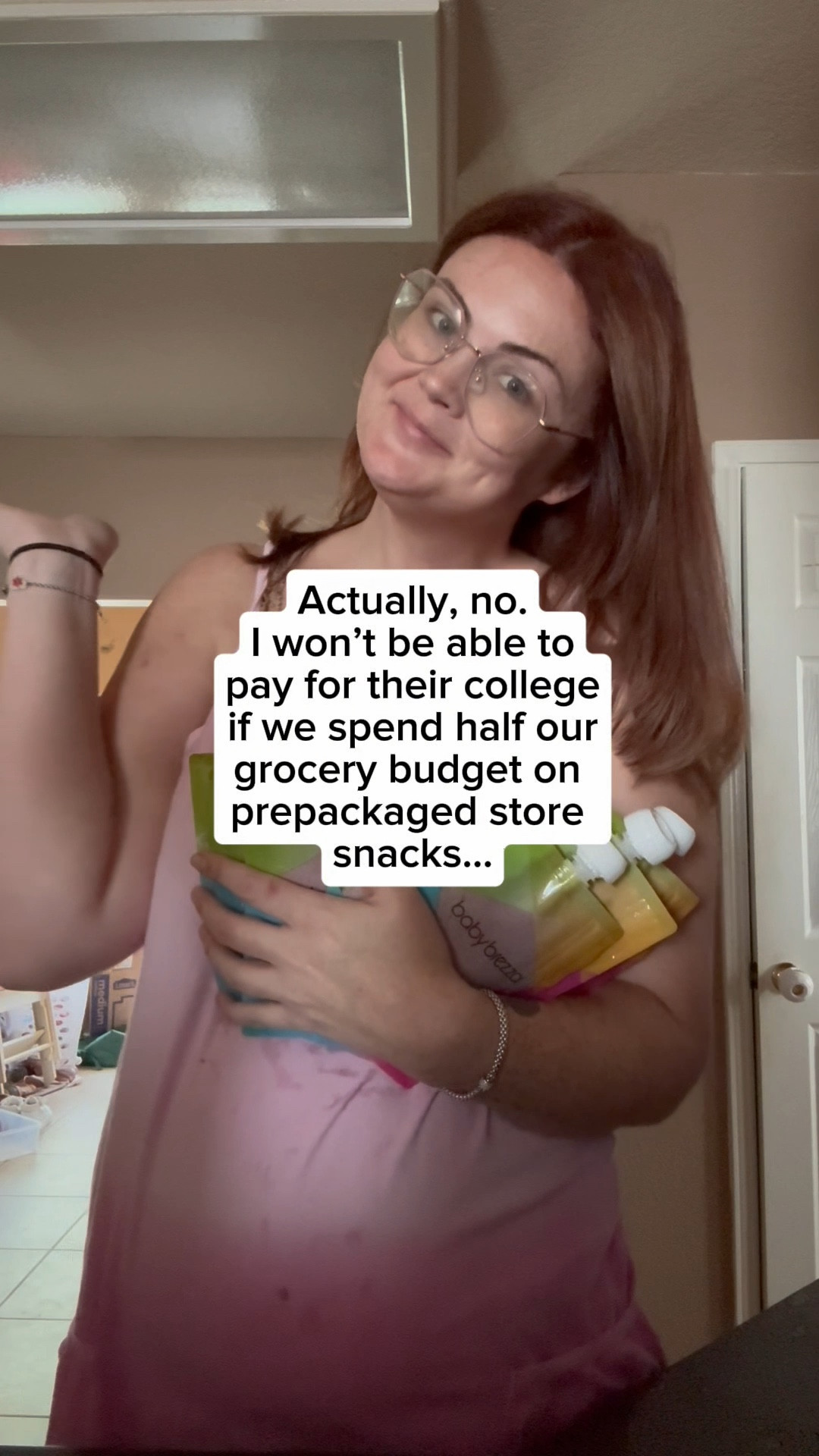 Does anyone else’s toddler damn near bankrupt them with how much yoghurt they eat?!

My kids loooove yoghurt and applesauce but the prepackaged stuff at the store is full of weird ingredients and extremely expensive so I prefer to use these reusable pouches.

These Baby Brezza ones are dishwasher safe, zip on the side, and have lasted us YEARS!

Let me know if you want our home yoghurt recipe!

#LTKFamily #LTKFindsUnder50 #LTKBaby