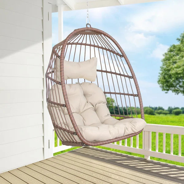 Chorley Indoor/Outdoor Porch Swing Egg Chair Without Stand | Wayfair North America