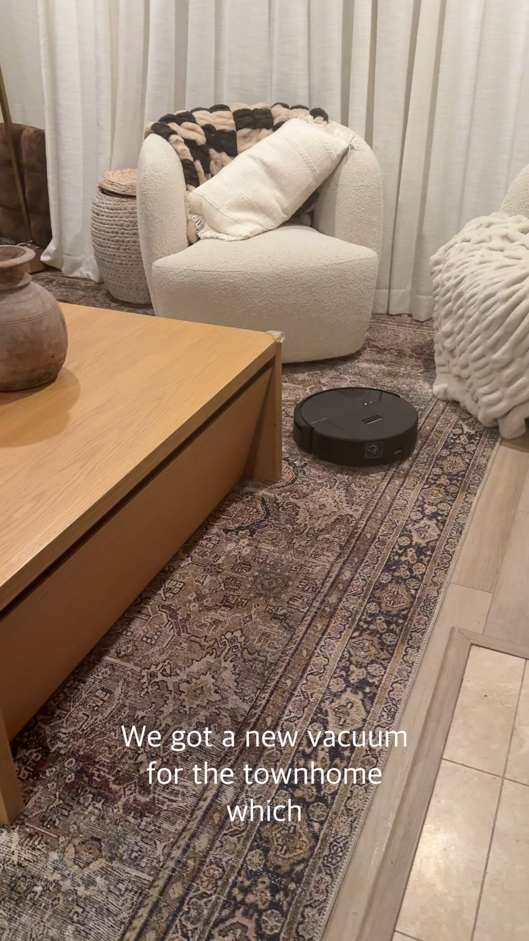 Sale 🚨 Obsessed with this small yet very smart vacuum!! Mops & vacuums and on sale today only!! 

New customers use code: WELCOME10 - $10 off $25+

@qvc @roomba #LoveQvc #Ad

#LTKFamily #LTKHome #LTKSaleAlert