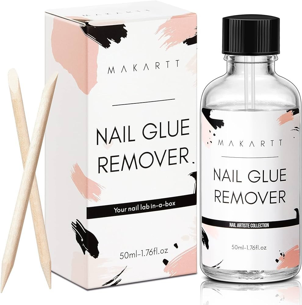 Makartt Nail Glue Remover for Acrylics, Press Ons - 50ML Debonder Without Acetone, Can't Remove G... | Amazon (US)