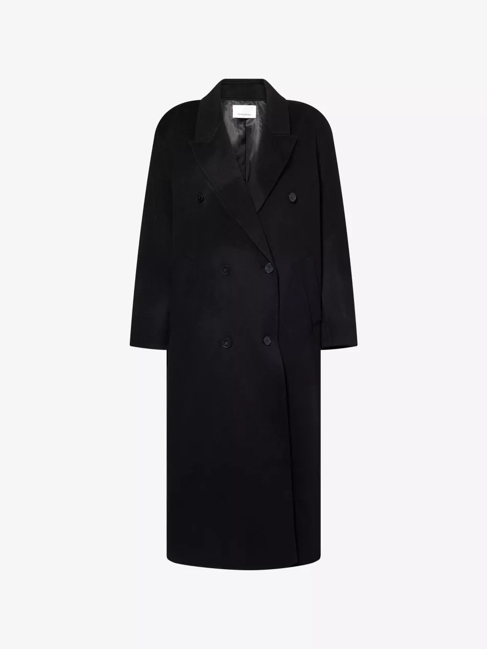 Gaia Double-Breasted Wool-Blend Coat | Selfridges