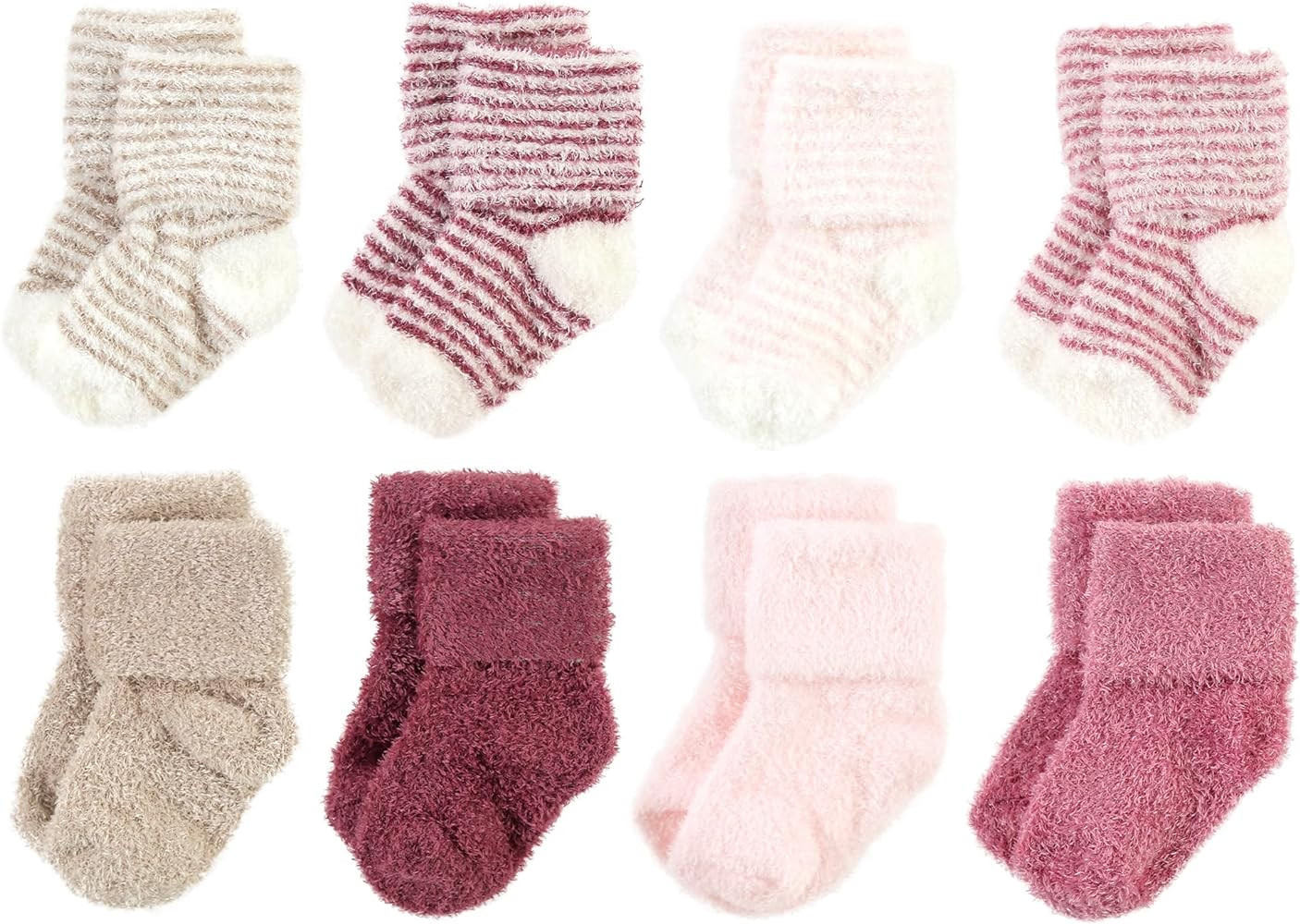 Hudson Baby baby-girls Cotton Rich Newborn and Terry Socks | Amazon (US)
