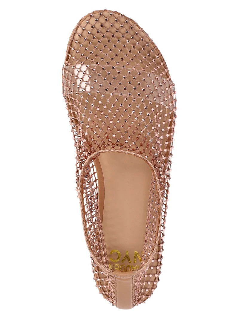 Madden NYC Women's Studded Mesh Flat Shoes | Walmart (US)