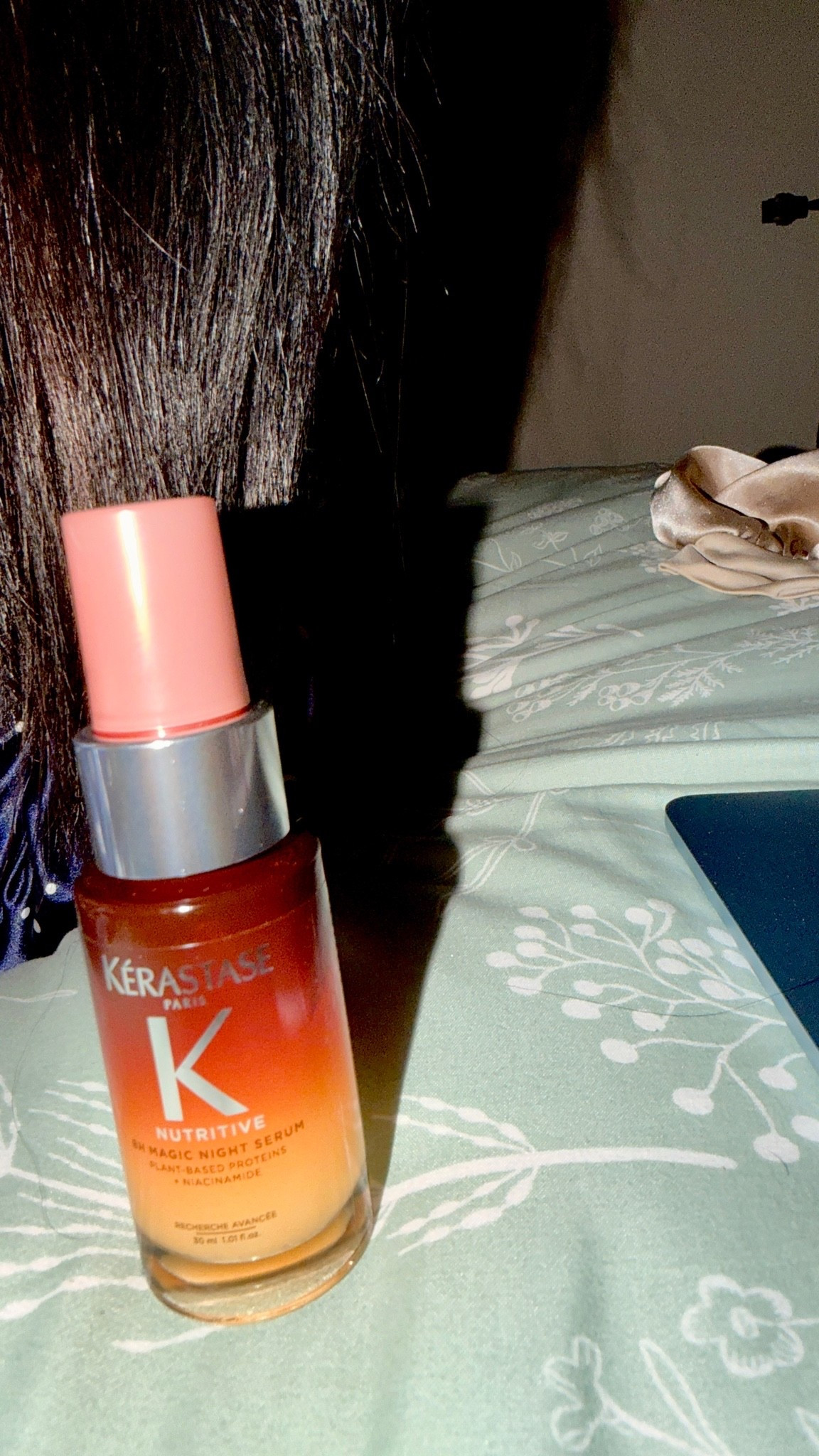 This serum is amazing, recently discovered @kerastase and it works great. Place serum at night and wake up with softer hair. I've been using on my hair when it's blown out.

#LTKMothersDay #LTKselfcare #LTKBeauty