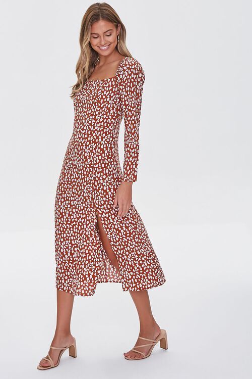 Spotted Midi Dress | Forever 21 (US)
