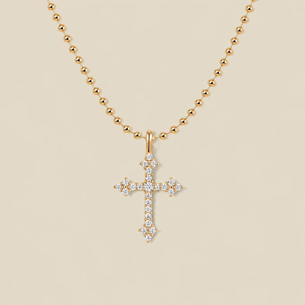 Vintage Cross Necklace | Made by Mary | Made By Mary