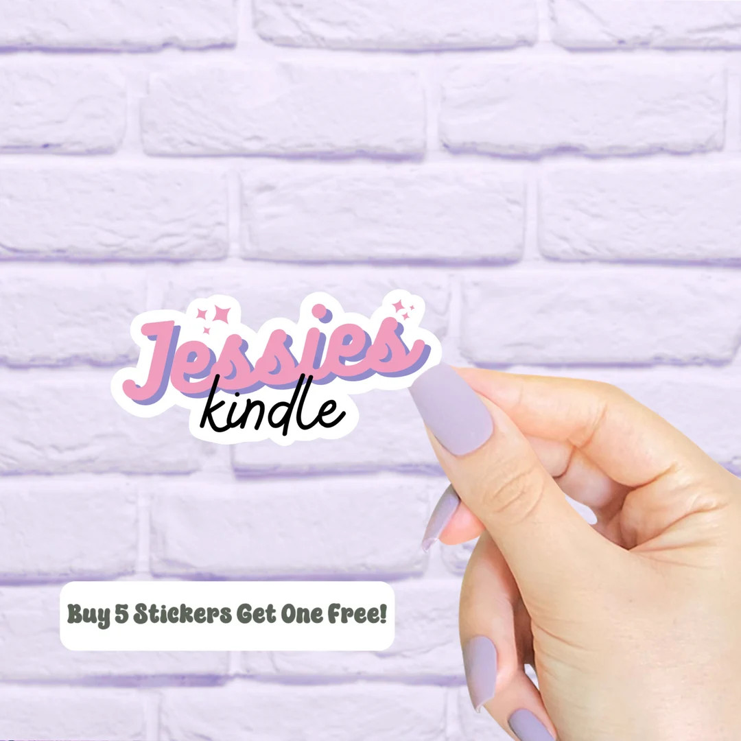 Personalized Kindle Stickers, Book Stickers, Book Lover Gift - Etsy | Etsy (US)