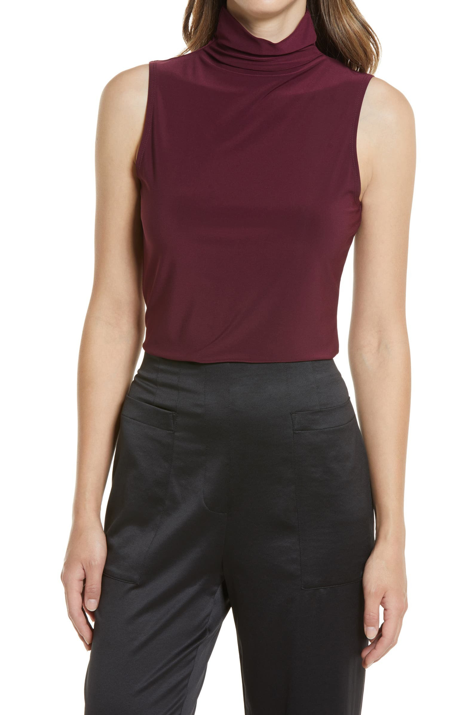 Funnel Neck Sleeveless Top | Nordstrom