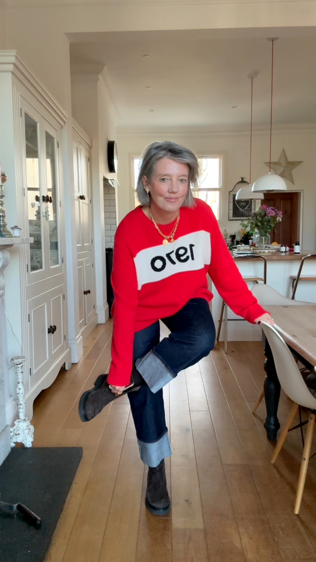 November ✨My fave outfits this month
Lots are in the BF sales so comment SHOP if you’d like links sent to your inbox. This month it’s all been about adding leather and suede , mixing in a little lace and having good basics to wear for my every day. What’s your fave look? 
Stand out pieces 
Whistles Jacket size Small
Bella Freud jumper Large 
AllSaints Jacket size 12
Whistles Bonded Jacket size medium
John Lewis Co ord size 12
JL shirt size 12
Uniqlo Trousers size Large

Basics
Party outfits 
Cosy looks
Leather jacket 
Suede jackett


#LTKpartywear #LTKCyberWeek #LTKwinter