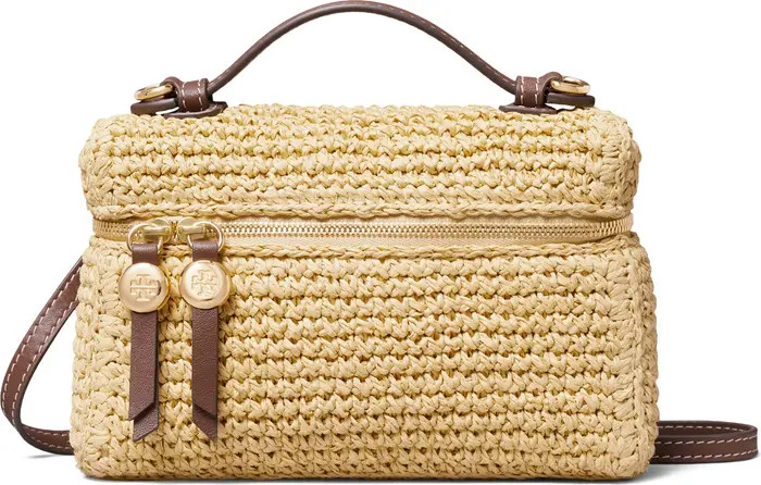 Tory Burch Romy Straw Top Handle Bag | Nordstrom | Nordstrom