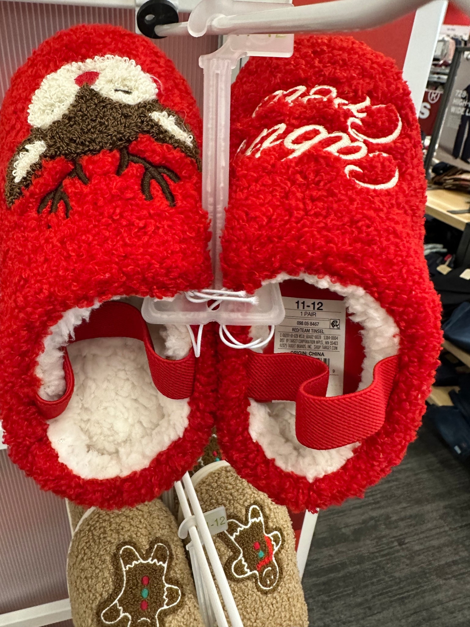 Cute and cozy slippers for the holidays. Matching pjs available too. 

#LTKCyberWeek #LTKHoliday #LTKmorningroutine