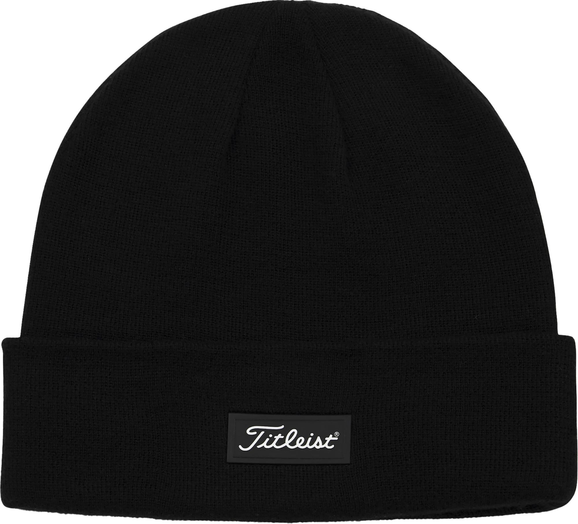 Titleist Adult Charleston Cuff Knit Golf Beanie, Men's, Black/White | DICK'S Sporting Goods