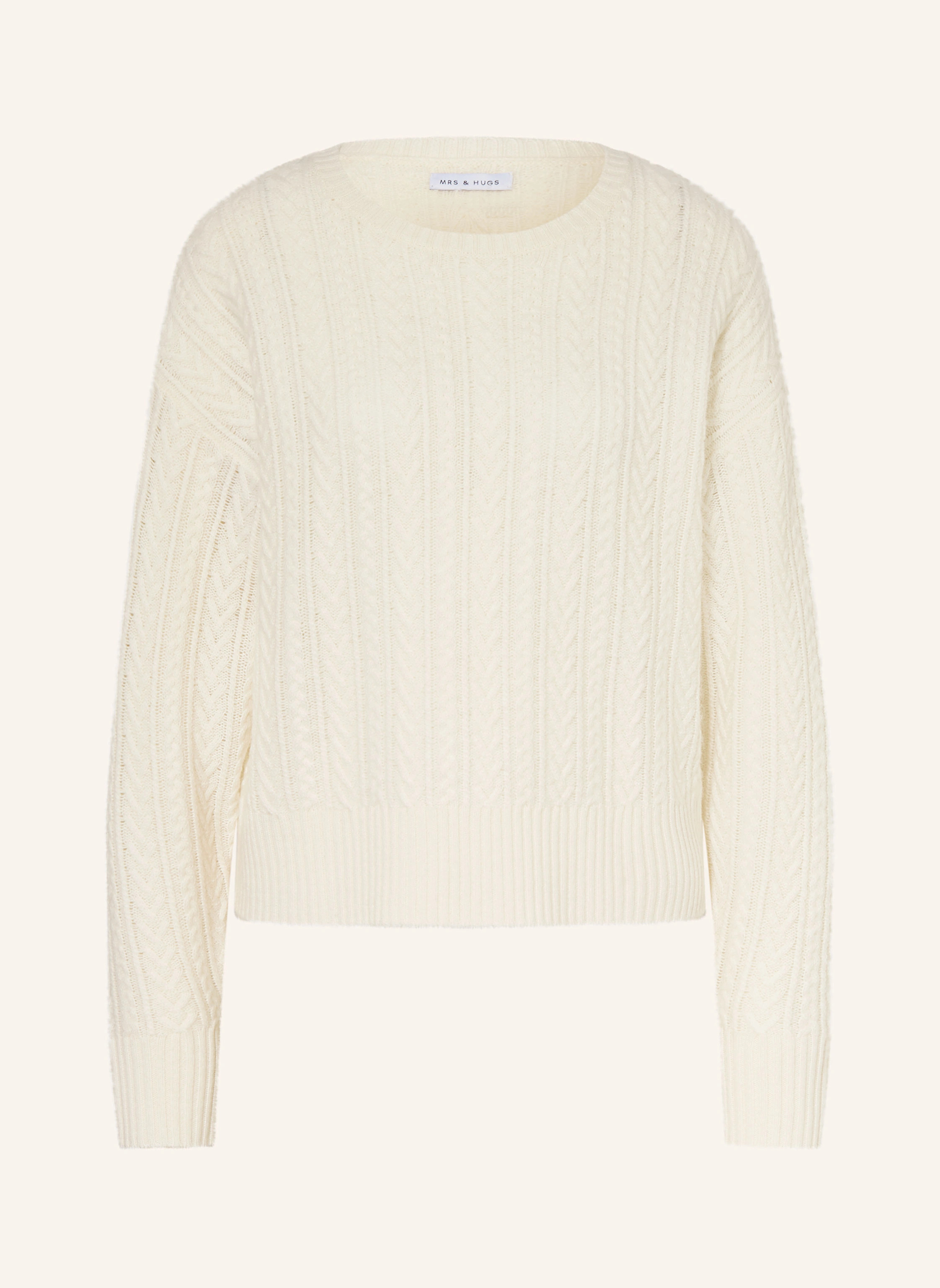 MRS & HUGS Pullover mit Cashmere in weiss | Breuninger (DACH)