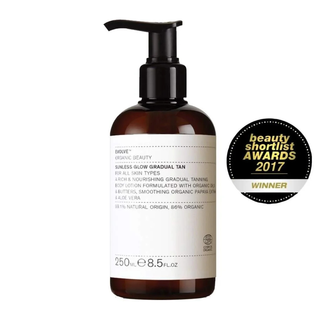 Sunless Glow Gradual Tan | Evolve Organic Beauty | Evolve Beauty