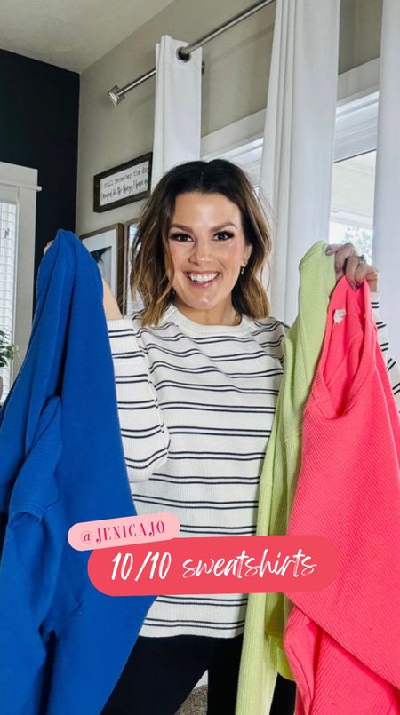 10/10 sweatshirts you’ll want in every color. I’m wearing a size small, and they have them in plus size too! 


#LTKfindsunder50 #LTKstyletip #LTKfindsunder100
