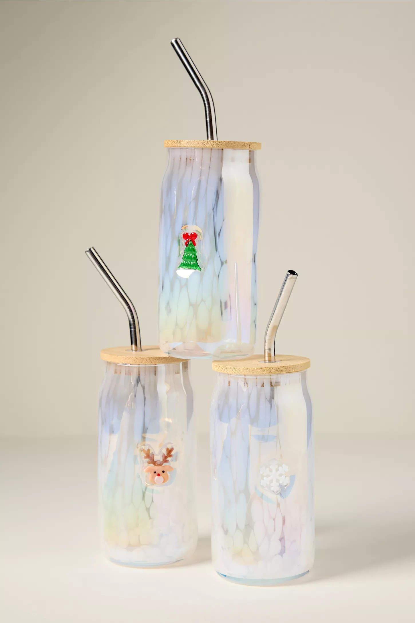 The Festive Confetti Icon Juice Glass Tumbler with Lid | Anthropologie (US)