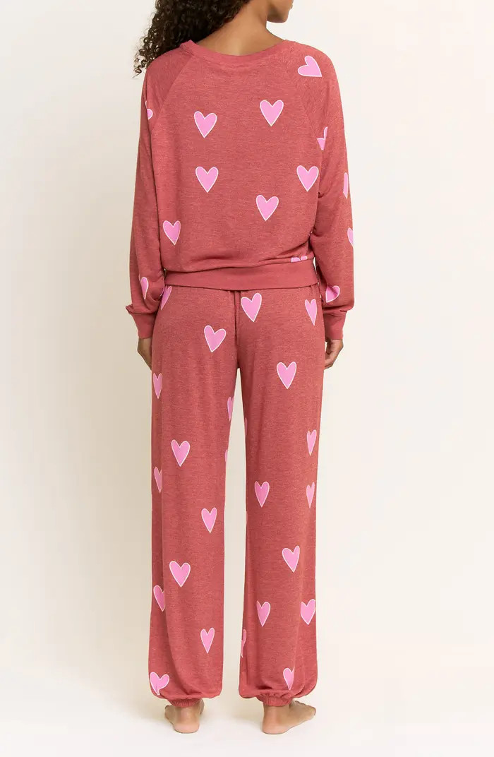 Star Seeker Brushed Jersey Pajamas | Nordstrom